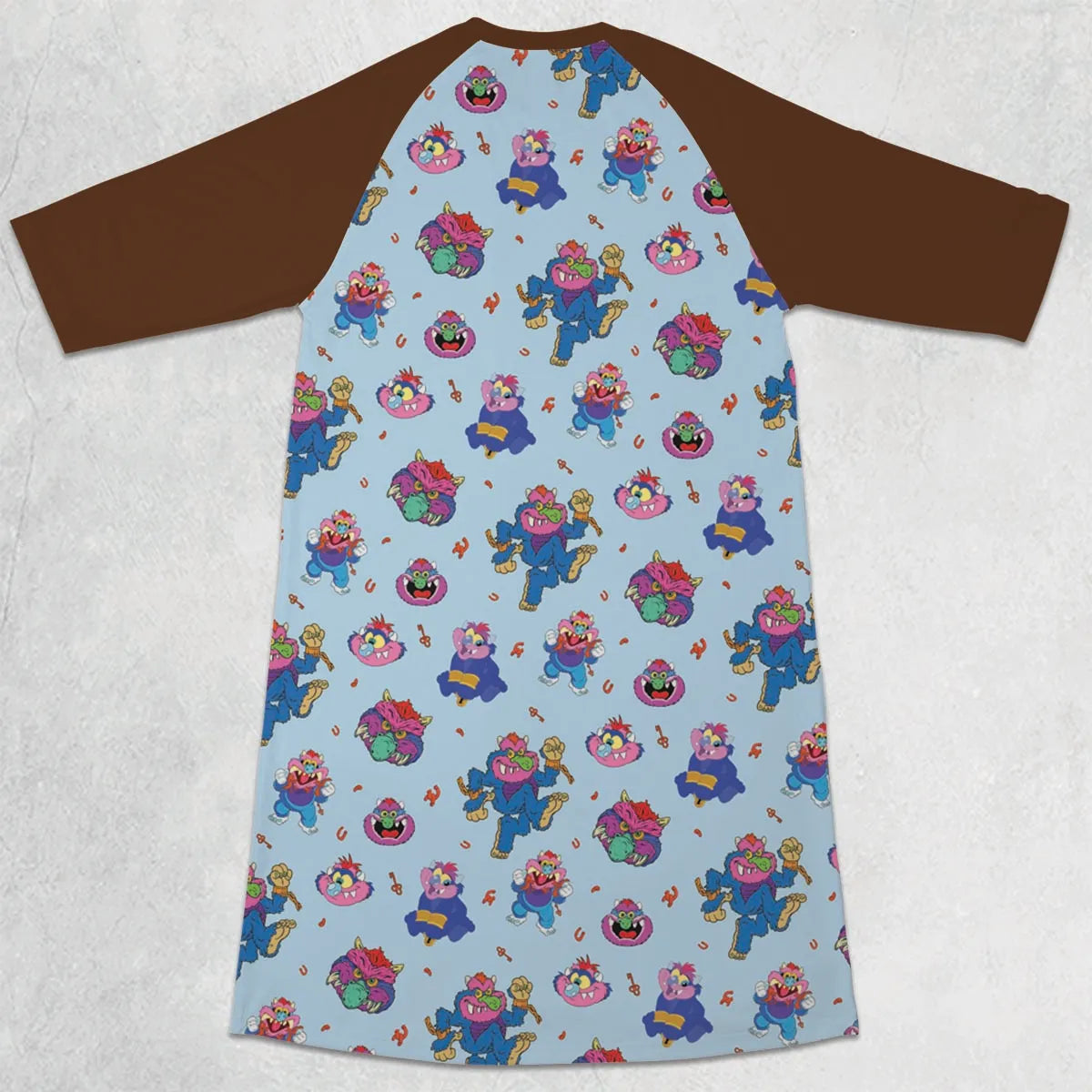 3/4 Sleeve Raglan Dress - 2KZQGCZX