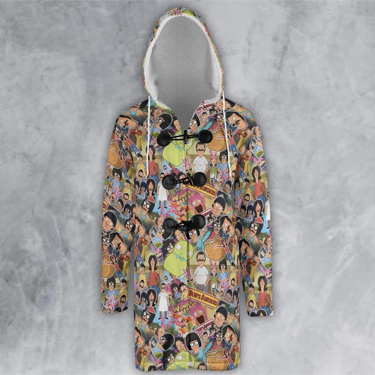 Hooded Cloak Coat - 6DY79KM7