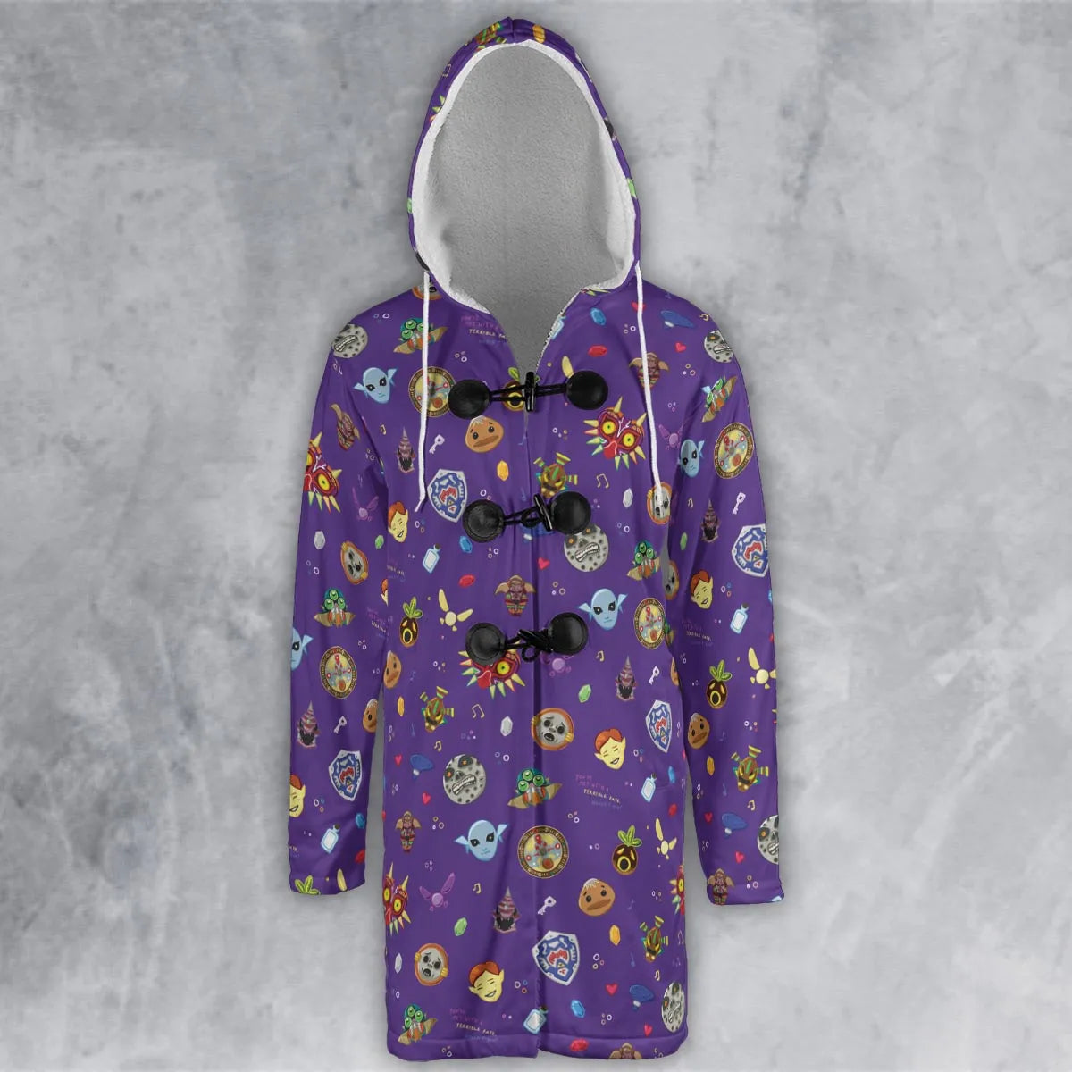 Hooded Cloak Coat - 1NRMNYBT