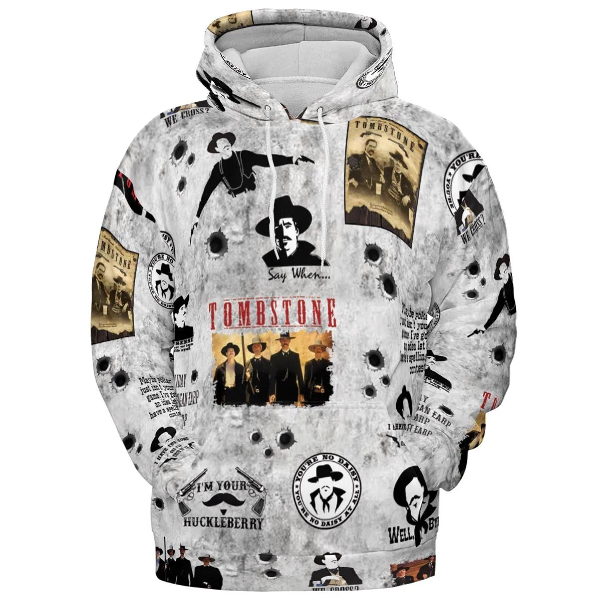 All-over Print Hoodie - 9B45D5PH