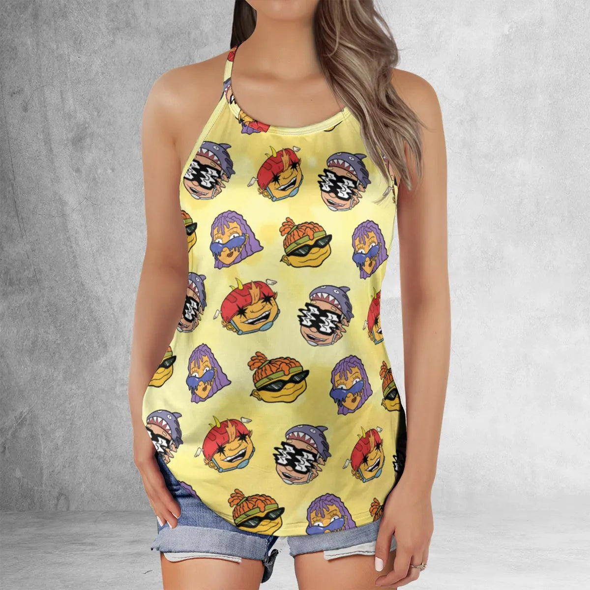 Criss Cross Tank Top - CBTMND86