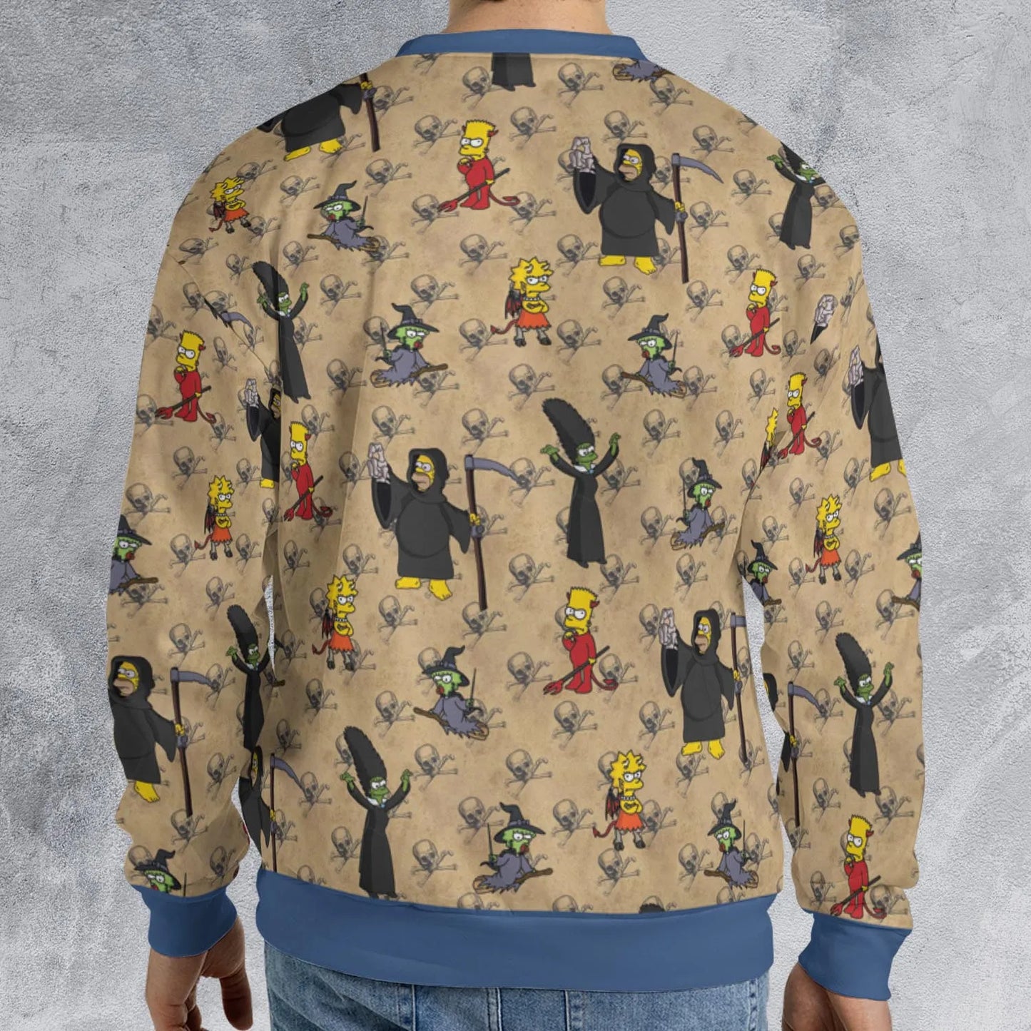 All-over Print Sweatshirt - BZL9U1FR