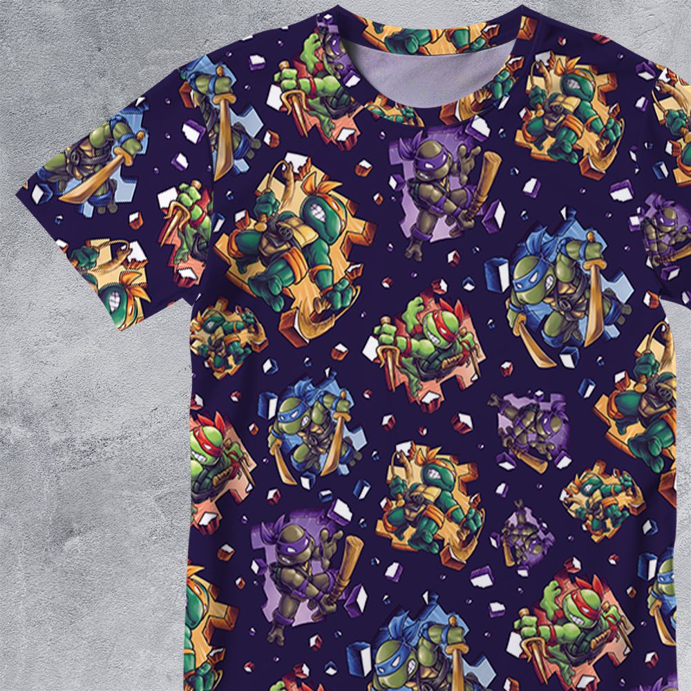 All-Over Print Unisex T-Shirt -  - 2