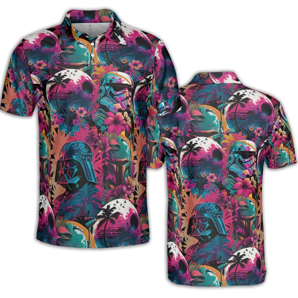 AOP Men/Women Polo Shirt - CEWLGHAS