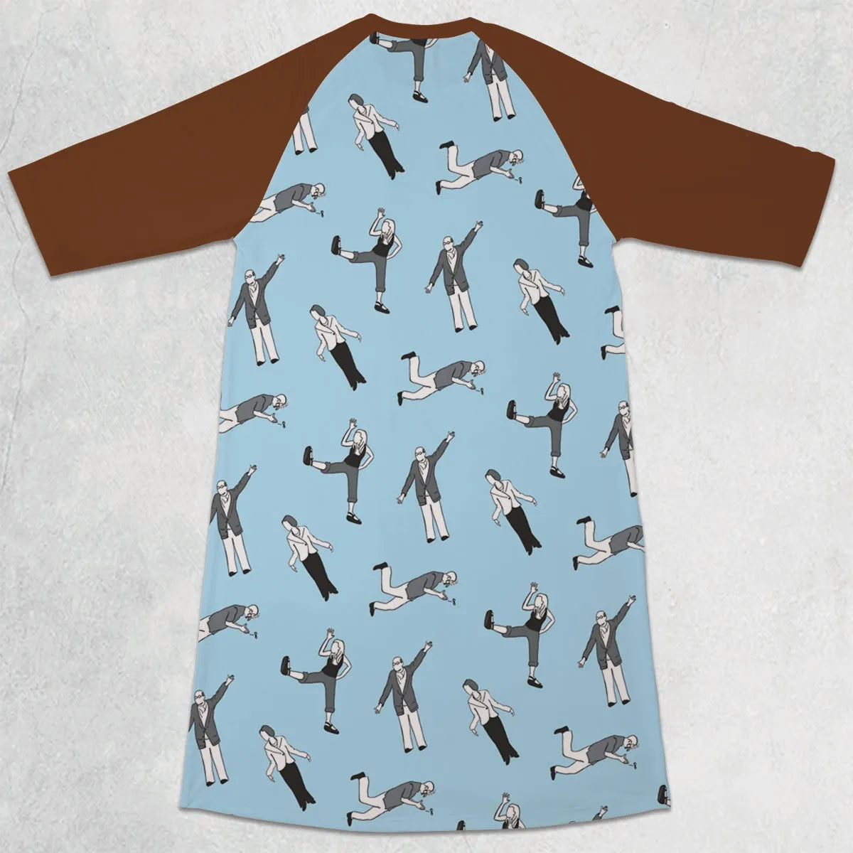 3/4 Sleeve Raglan Dress - GD1WBRDX