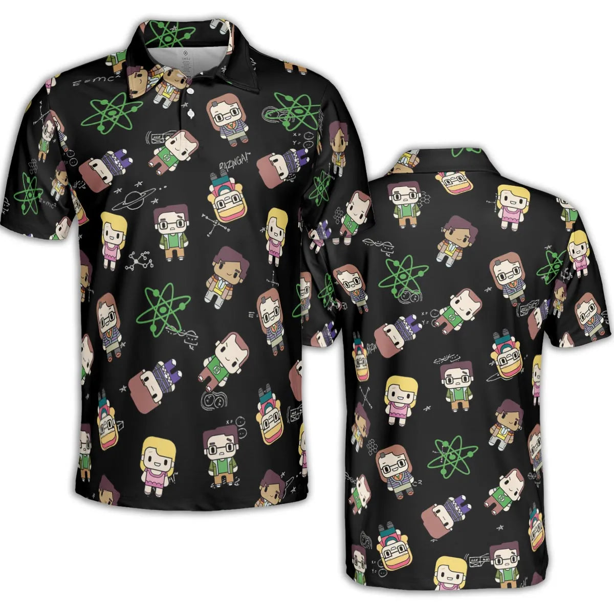 AOP Men/Women Polo Shirt - JBU6ZU3M
