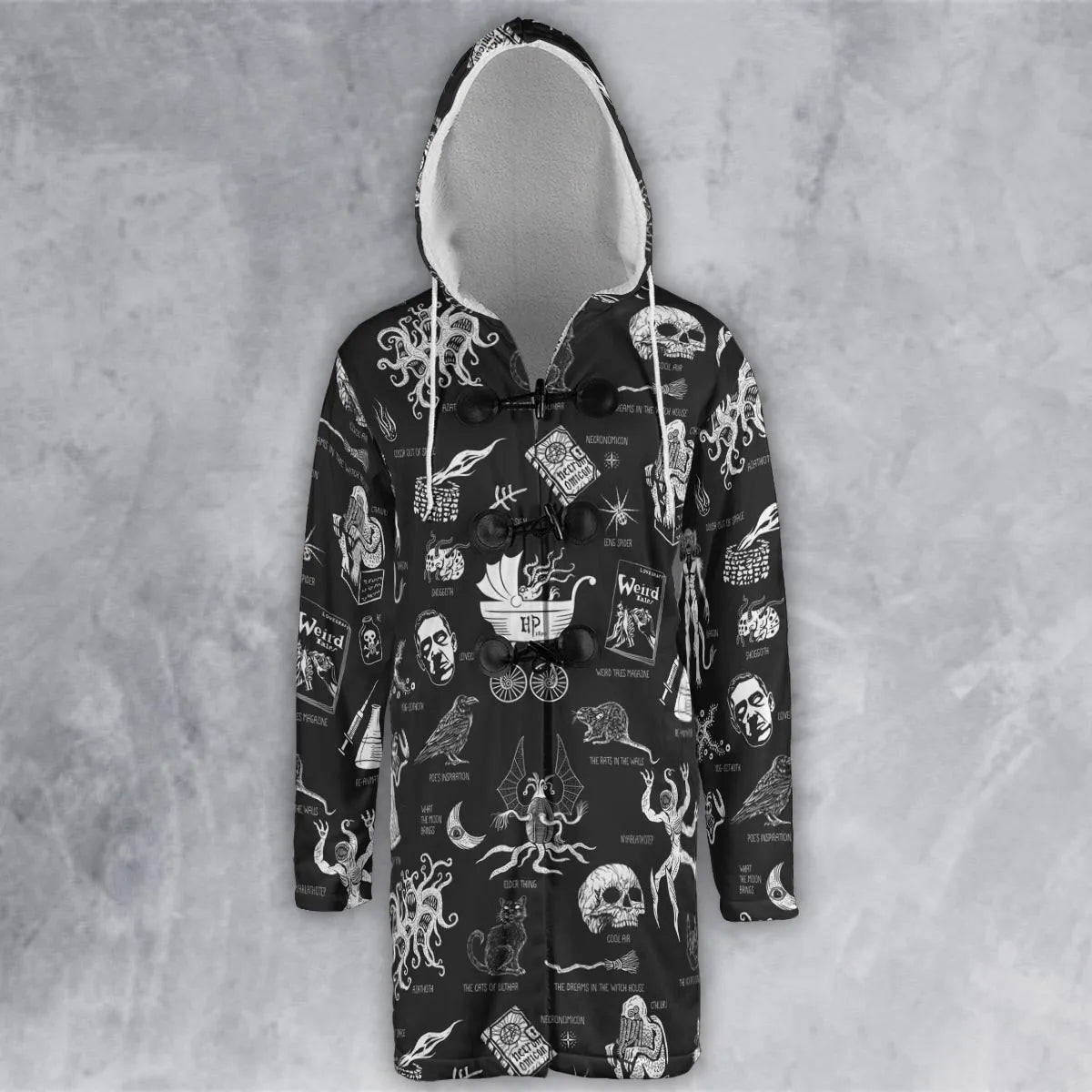 Hooded Cloak Coat - X1QYK558