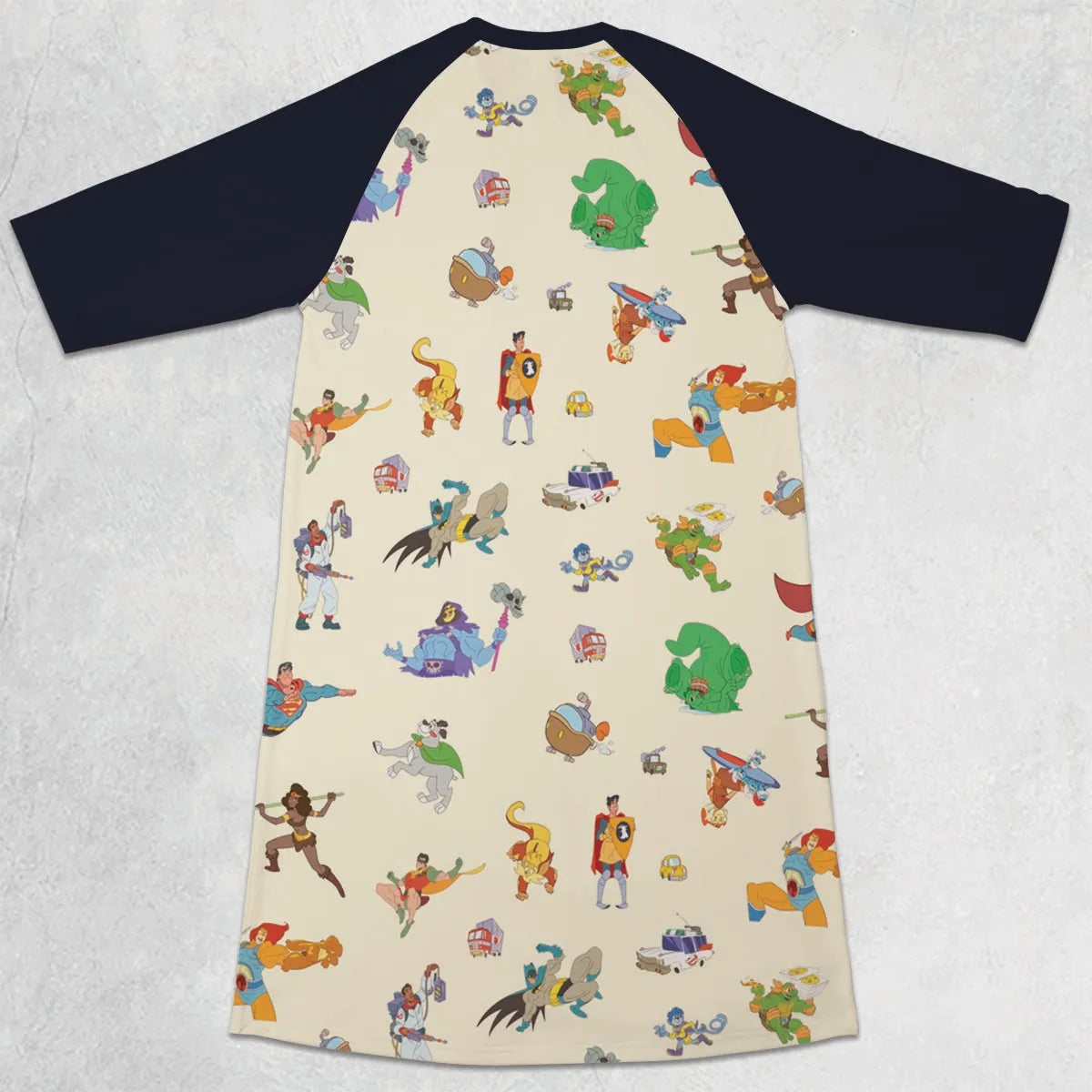 3/4 Sleeve Raglan Dress - 3PFMSVAM