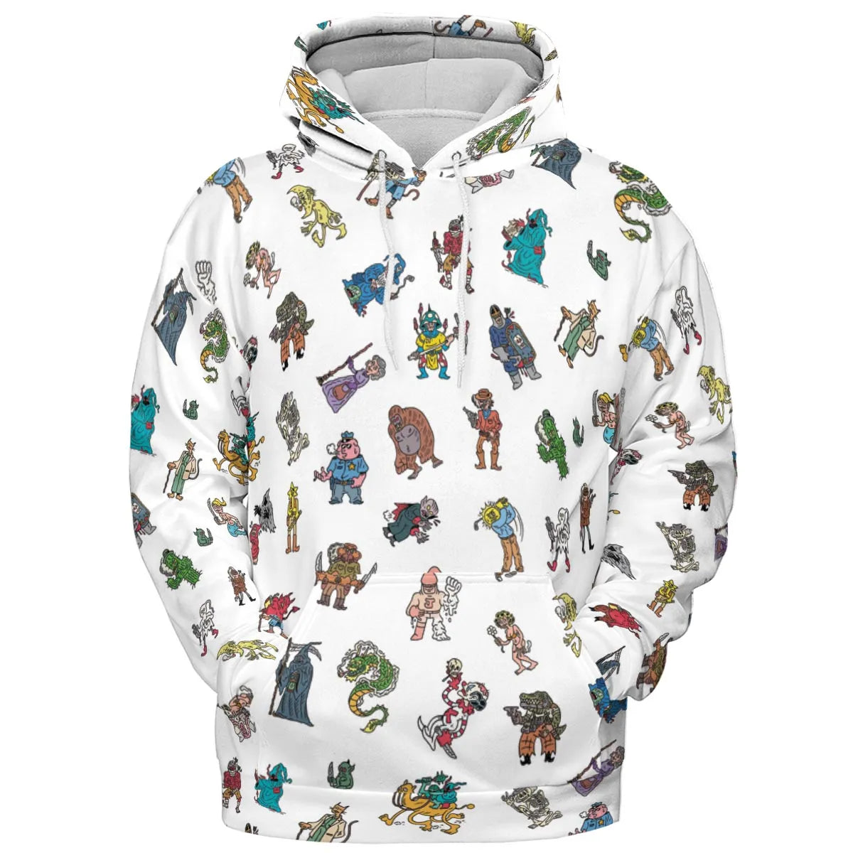 All-over Print Hoodie - 6GRRKJ6E