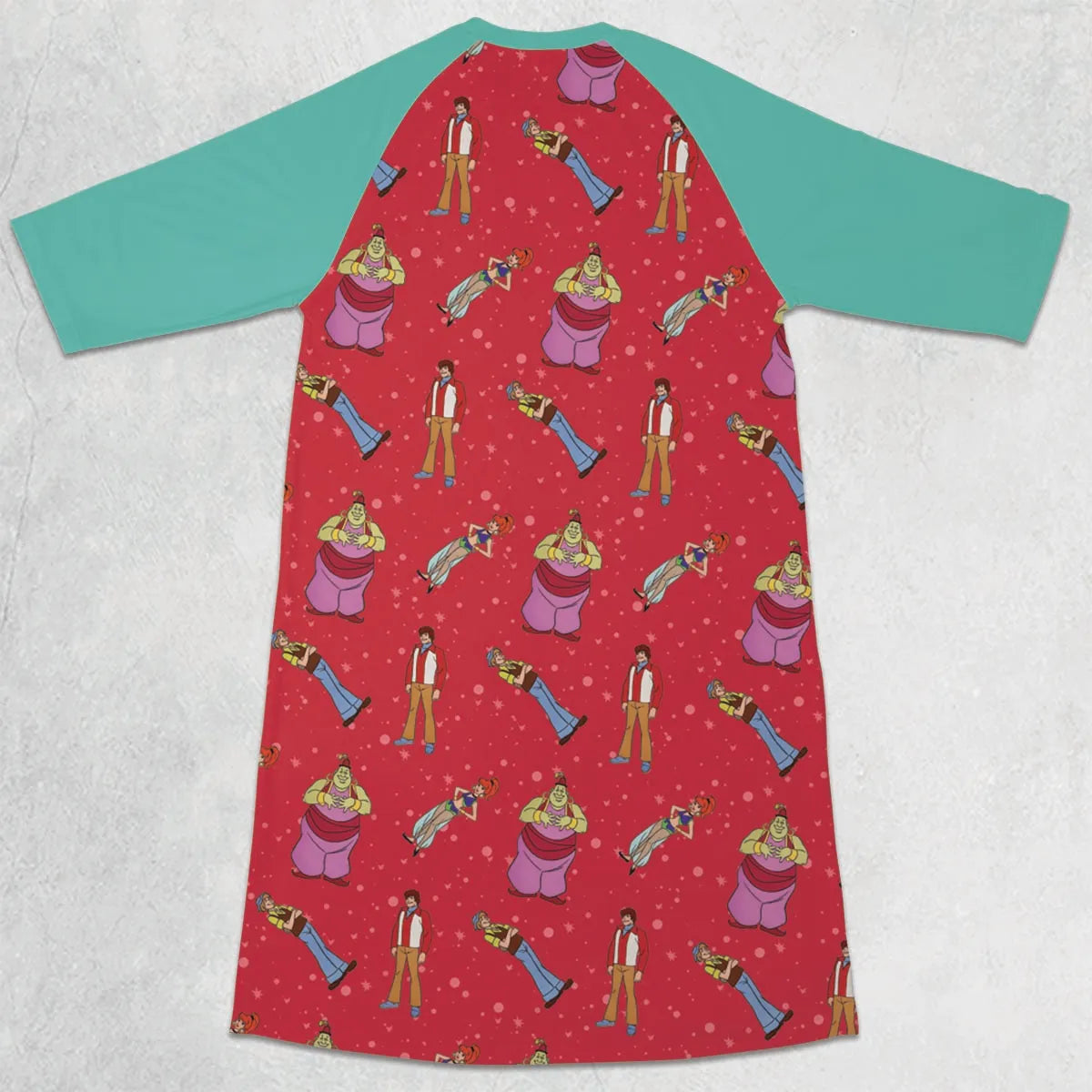 3/4 Sleeve Raglan Dress - L9WA9LZQ