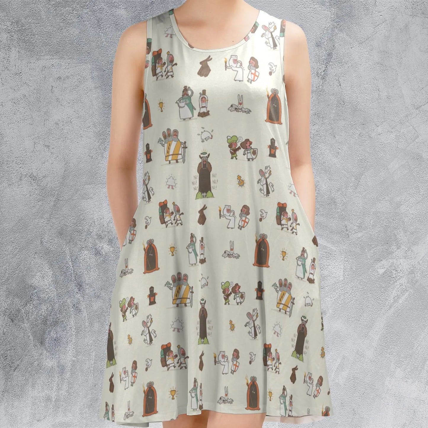 Sleeveless Dress - T8T3G94B
