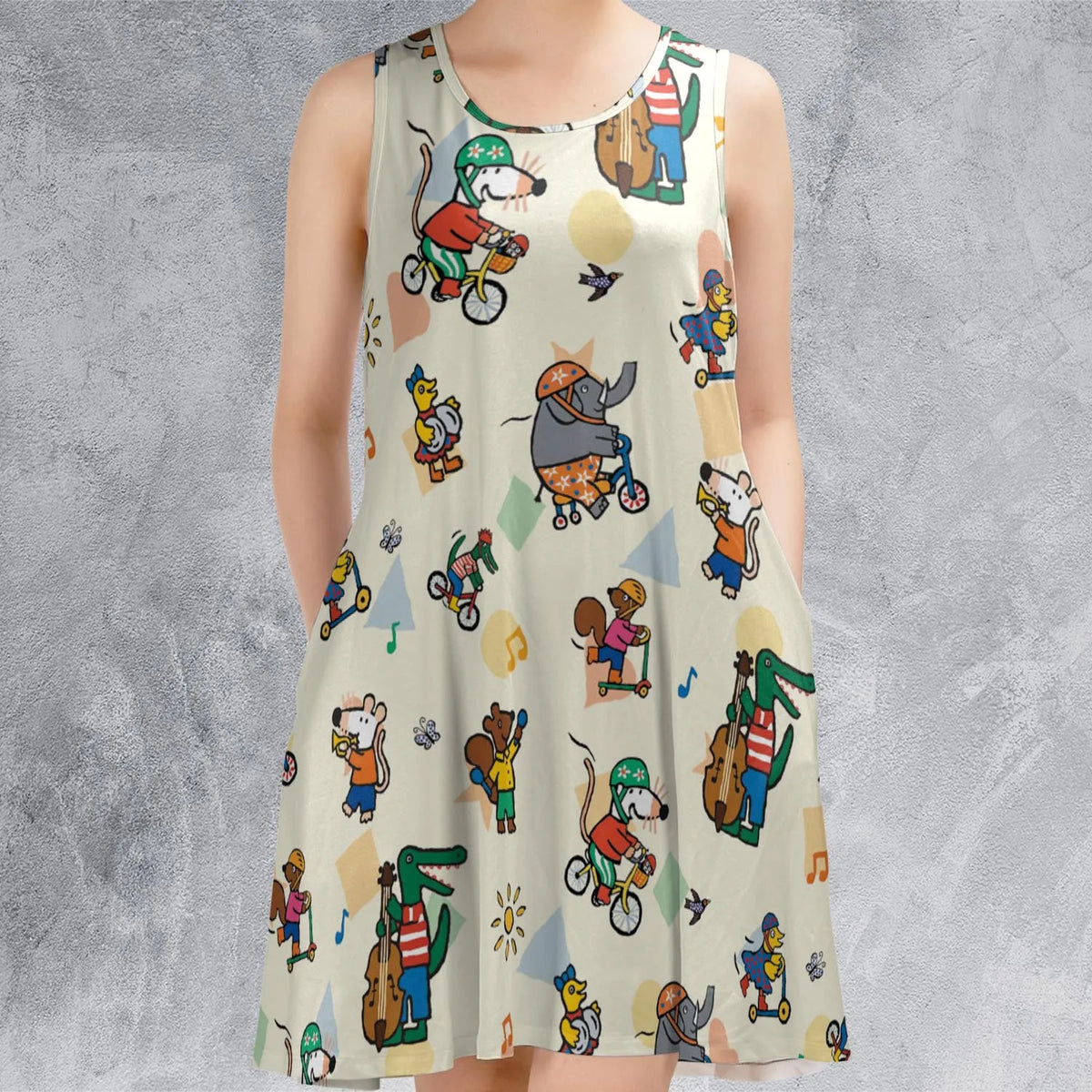 Sleeveless Dress - KGXGAJ83