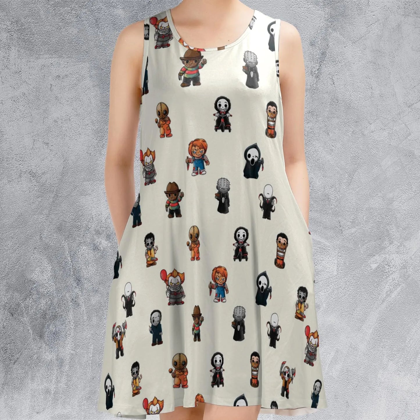 Sleeveless Dress - X72FFHKK