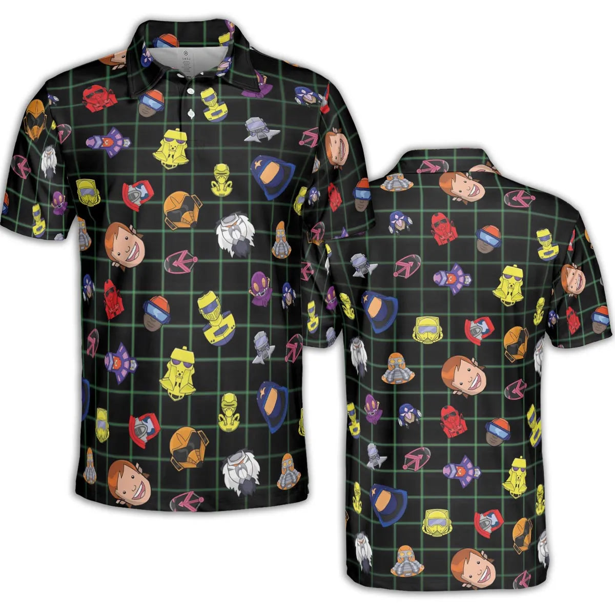 AOP Men/Women Polo Shirt - EQLBB3NP