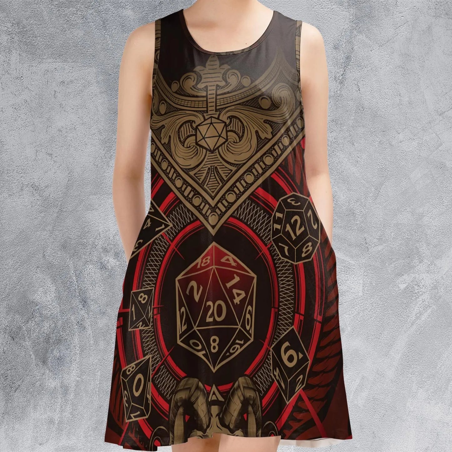 Sleeveless Dress - QJ4SCKQK