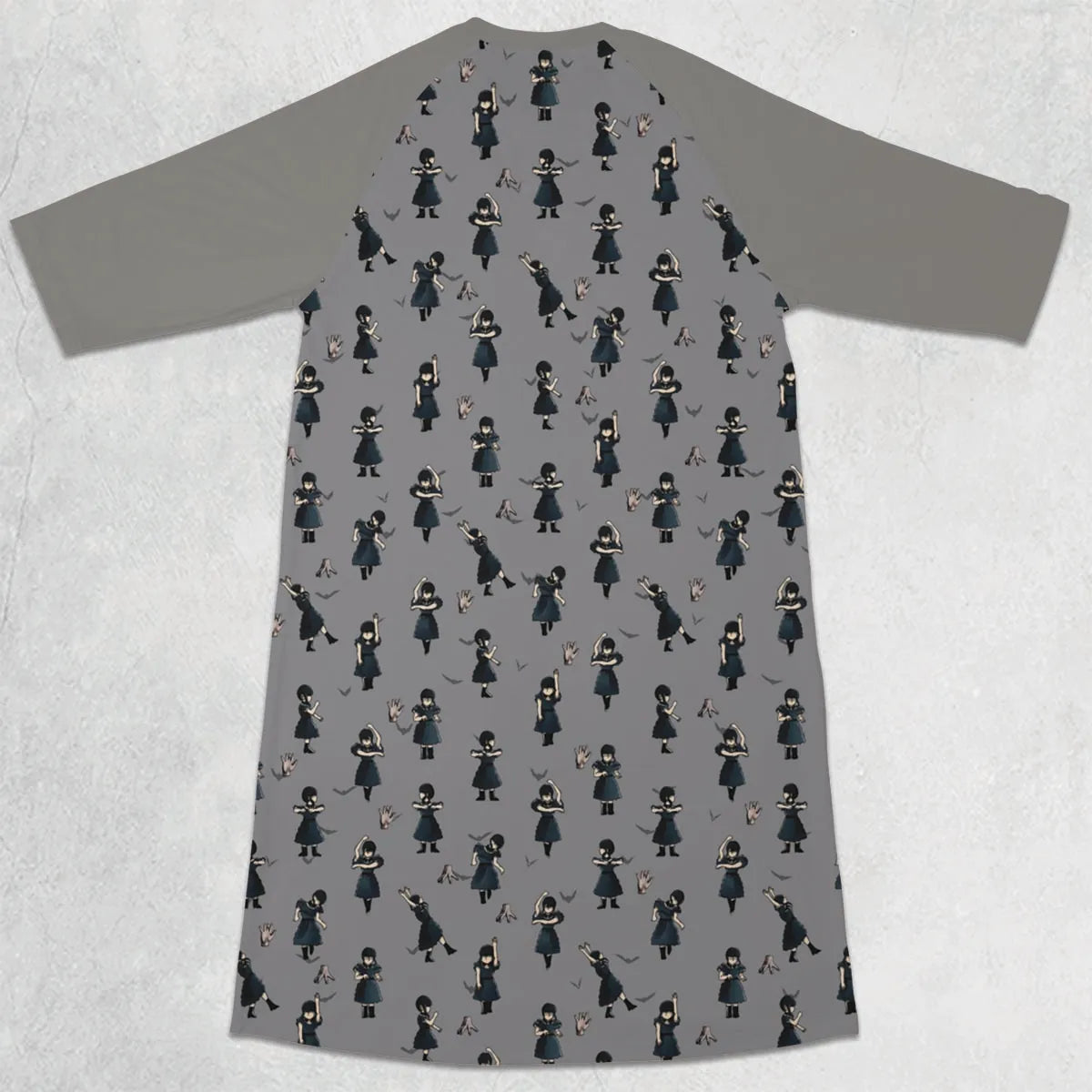 3/4 Sleeve Raglan Dress - E43LL7MC