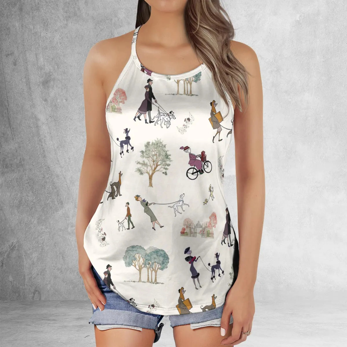 Criss Cross Tank Top - 17GC4XMG