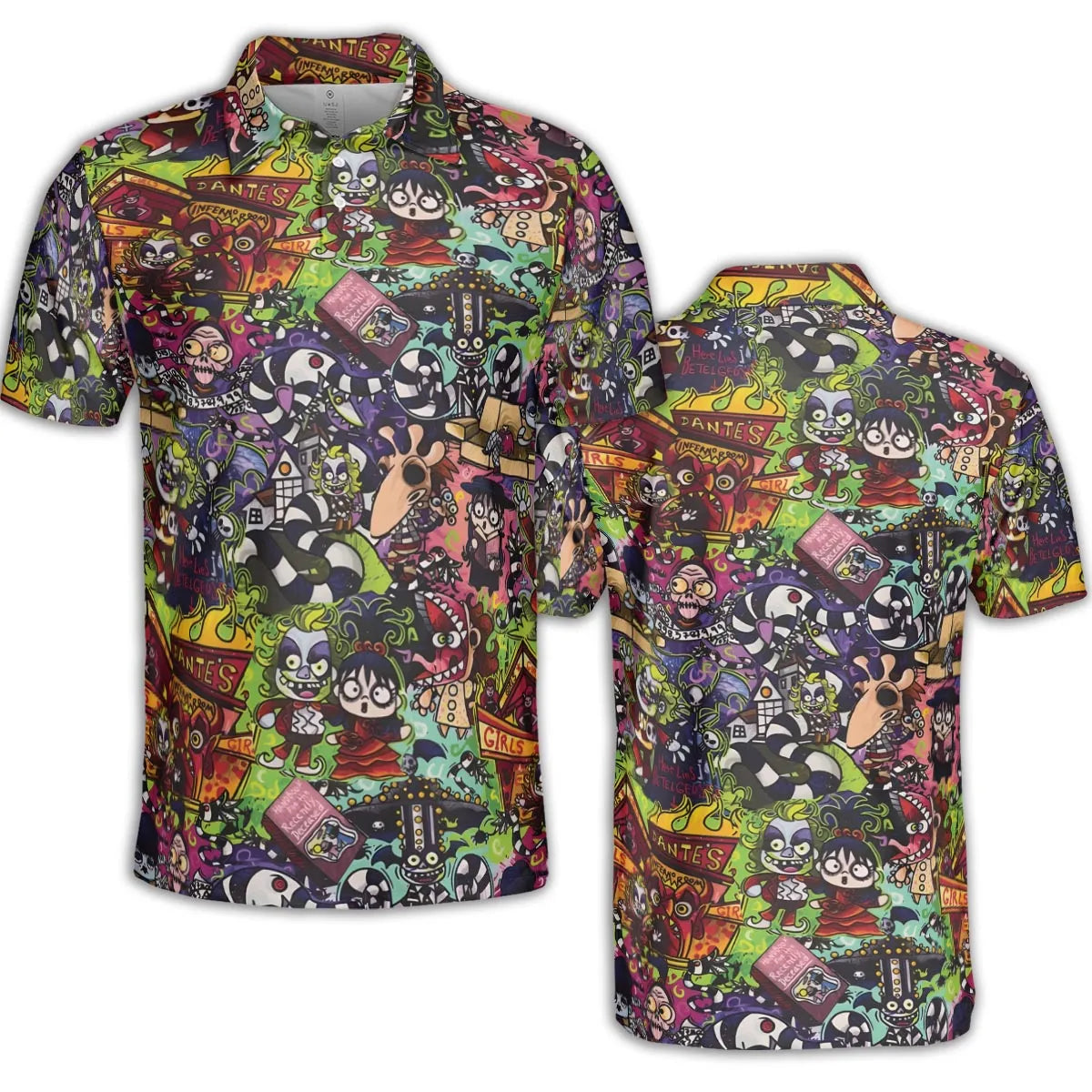 AOP Men/Women Polo Shirt - LCWTTW2T