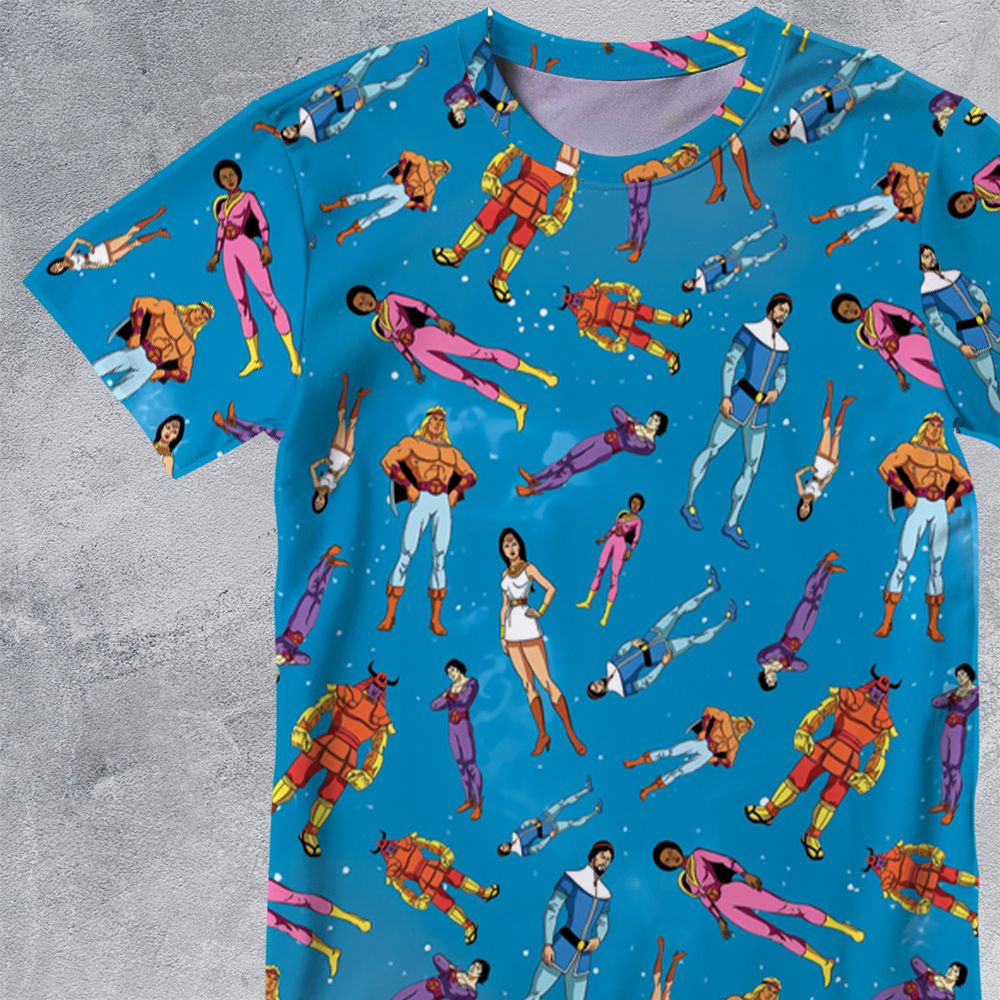 All-Over Print Unisex T-Shirt - H7Q47BQV -  - 2