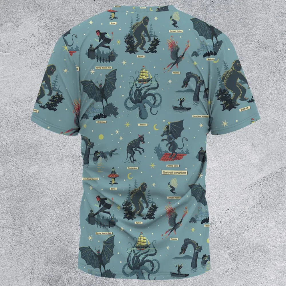 All-Over Print Unisex T-Shirt - EKCZYW5H