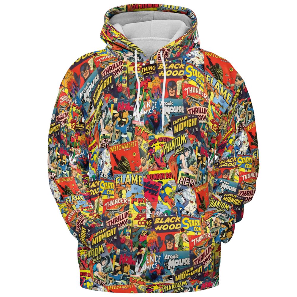 All-over Print Hoodie - KFXE4GR3 -  - 2