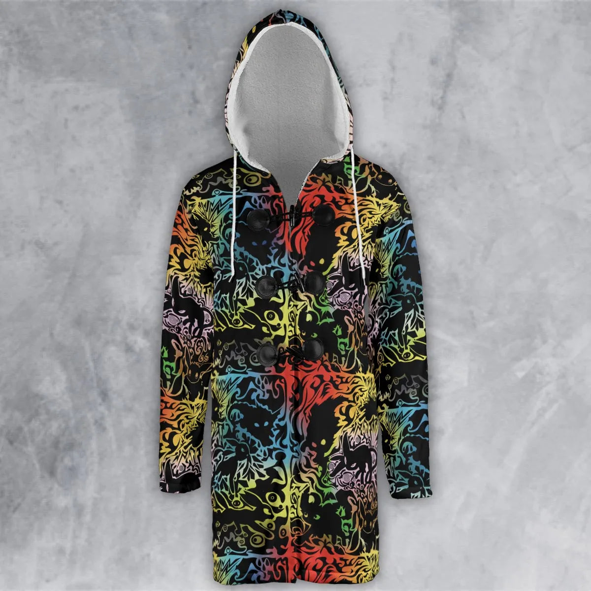 Hooded Cloak Coat - 6MTXN9VC