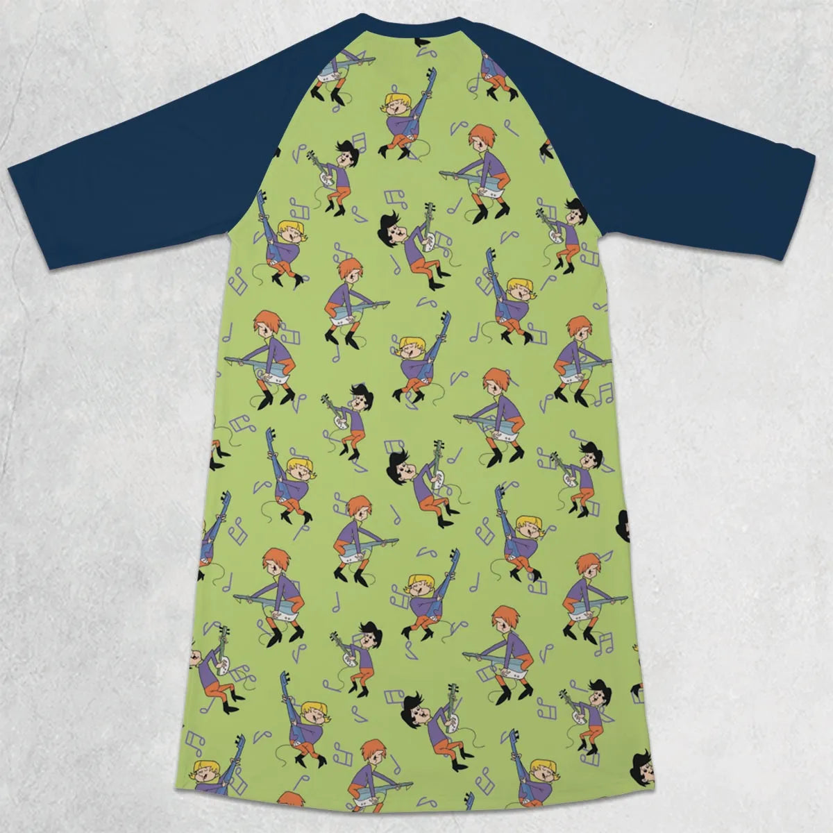 3/4 Sleeve Raglan Dress - 9ZMQ44SV