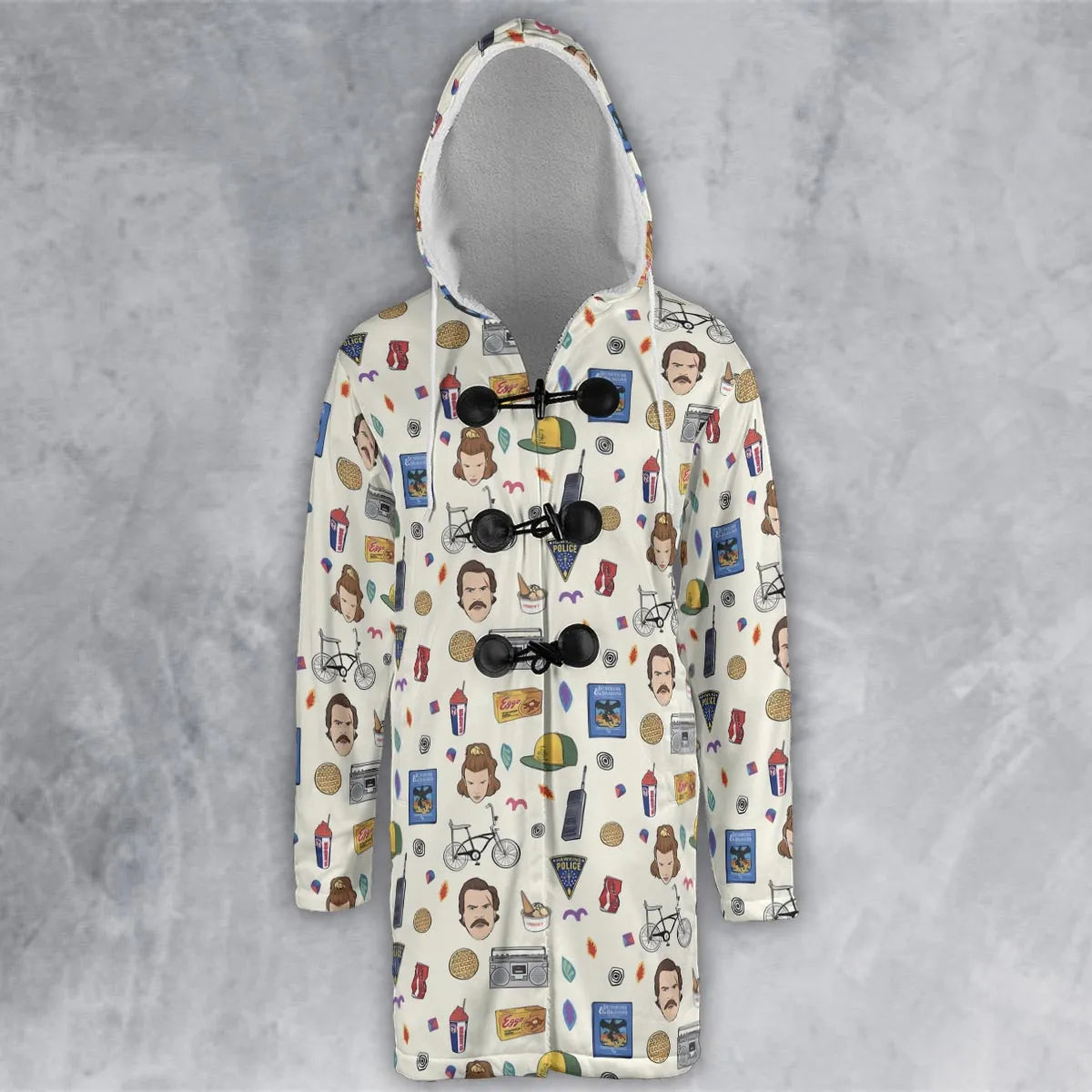 Hooded Cloak Coat - S61BM6D1