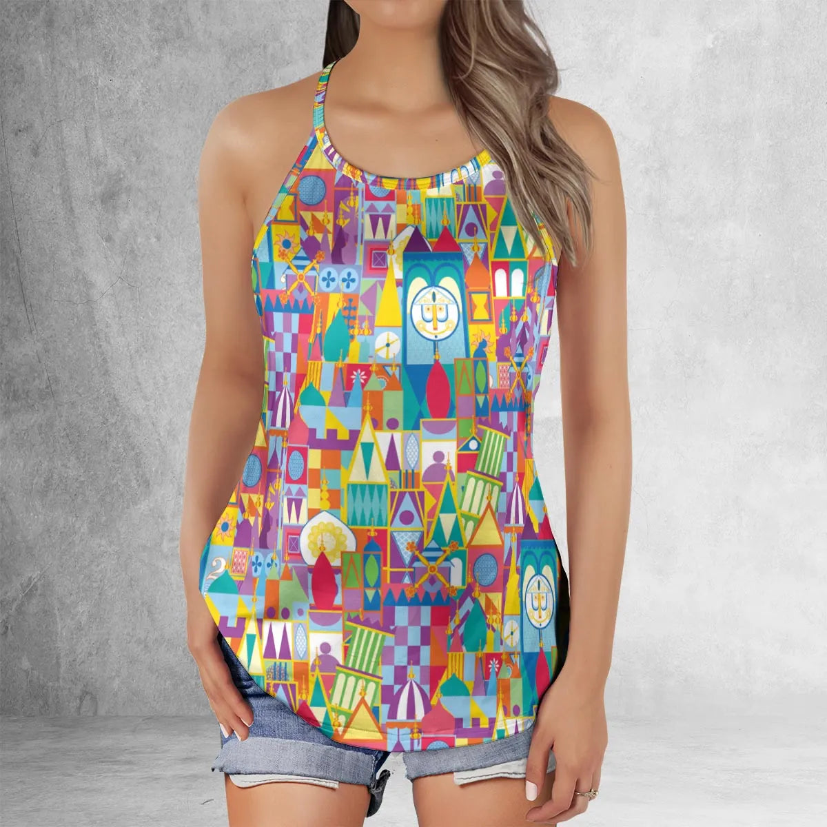 Criss Cross Tank Top - 61WYDMNB