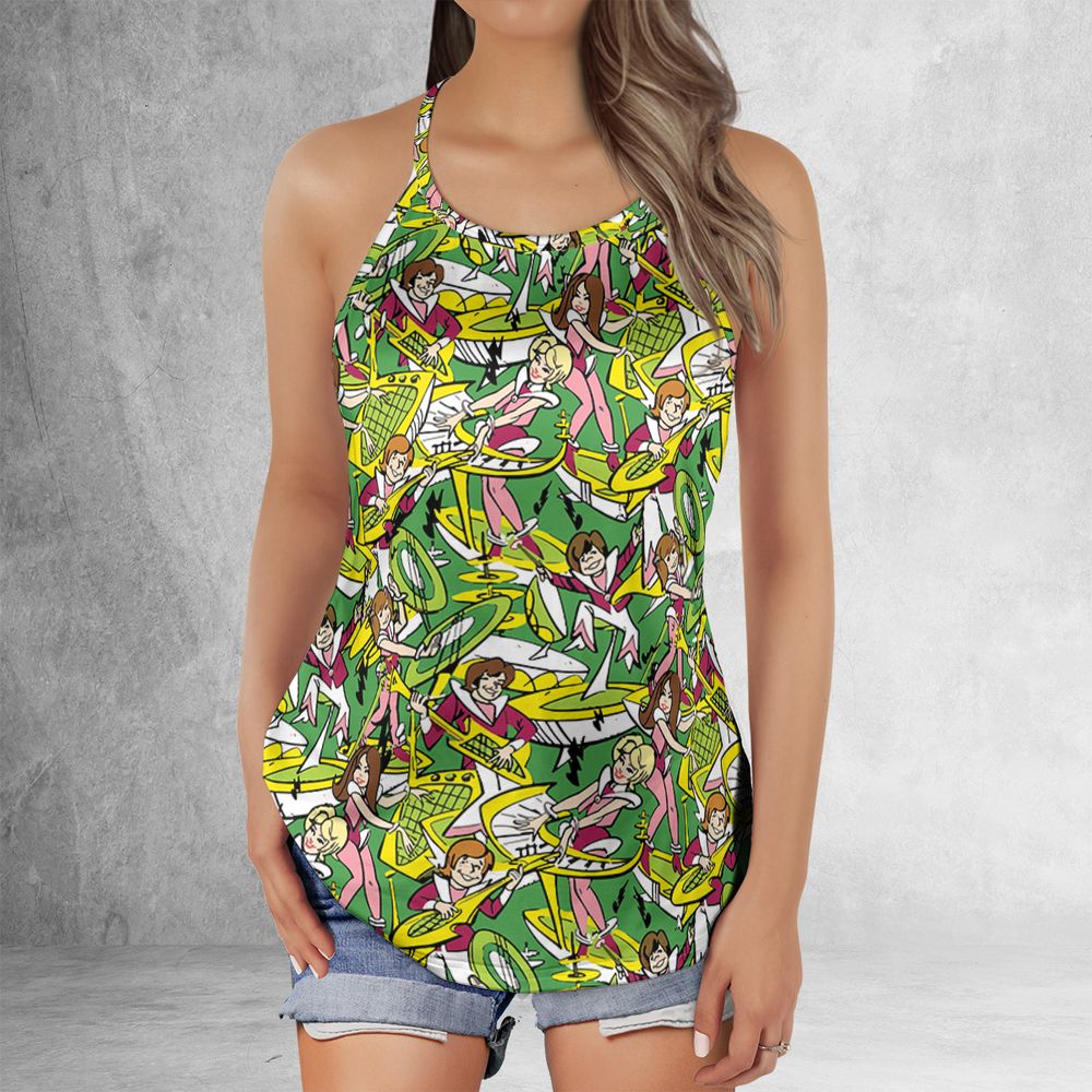 Criss Cross Tank Top - HTZGRBDC -  - 2