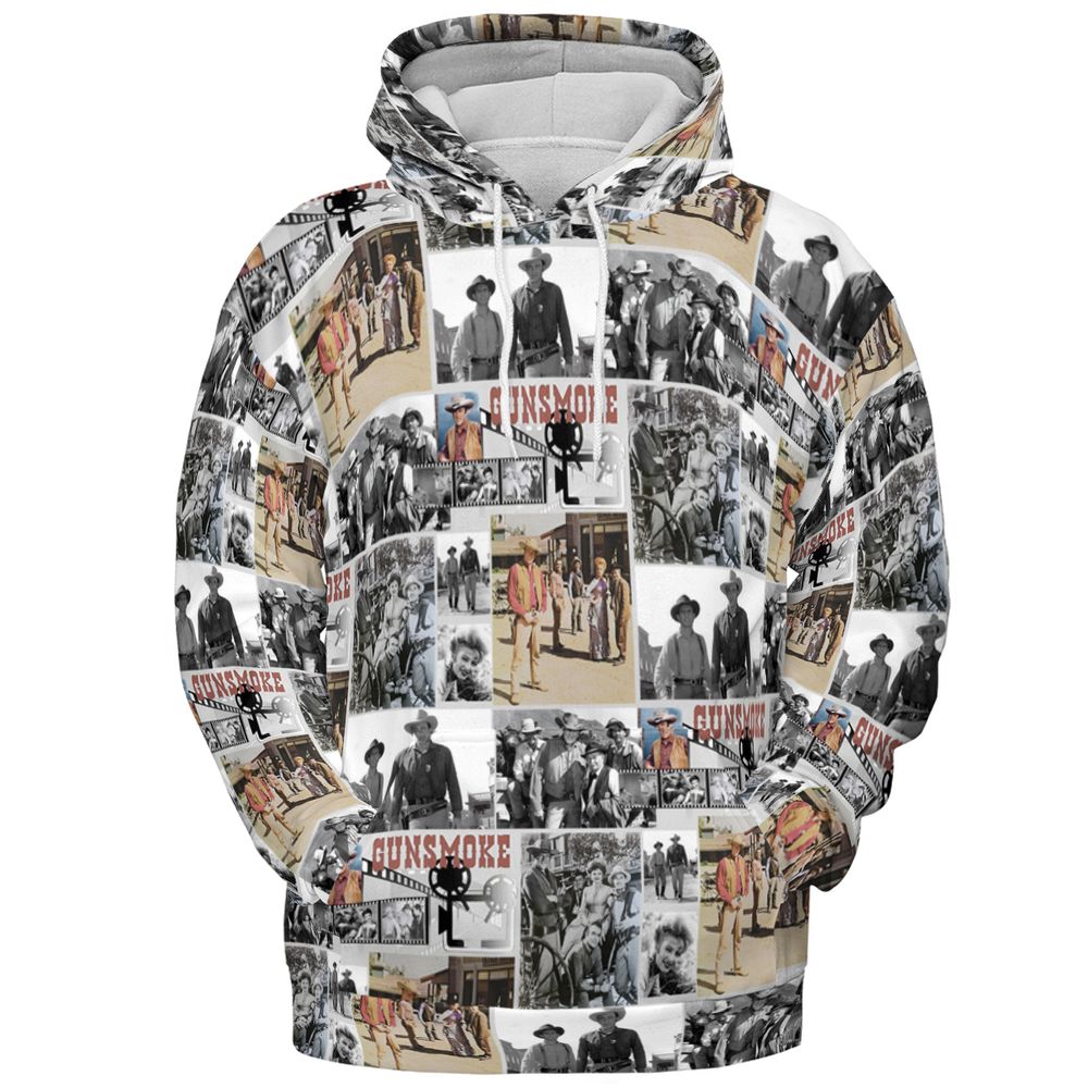 All-over Print Hoodie - D6VP44TF -  - 2