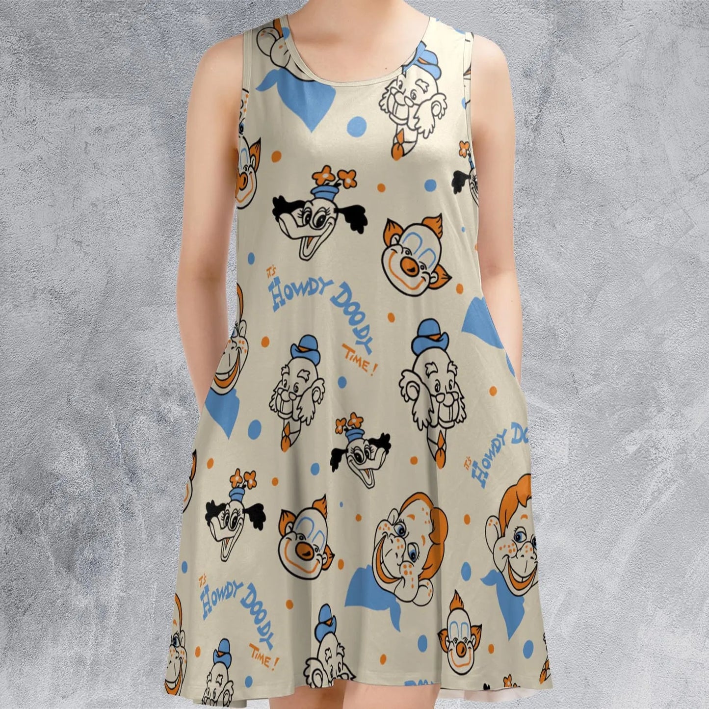 Sleeveless Dress - 9VT1RGU7