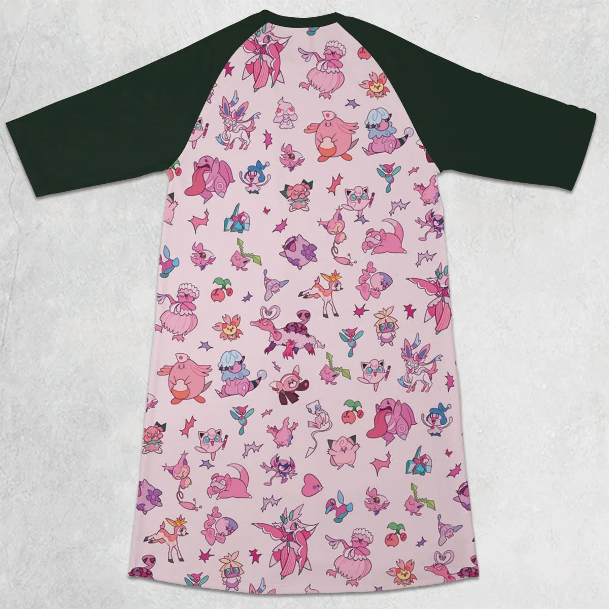3/4 Sleeve Raglan Dress - MJLLUUA9
