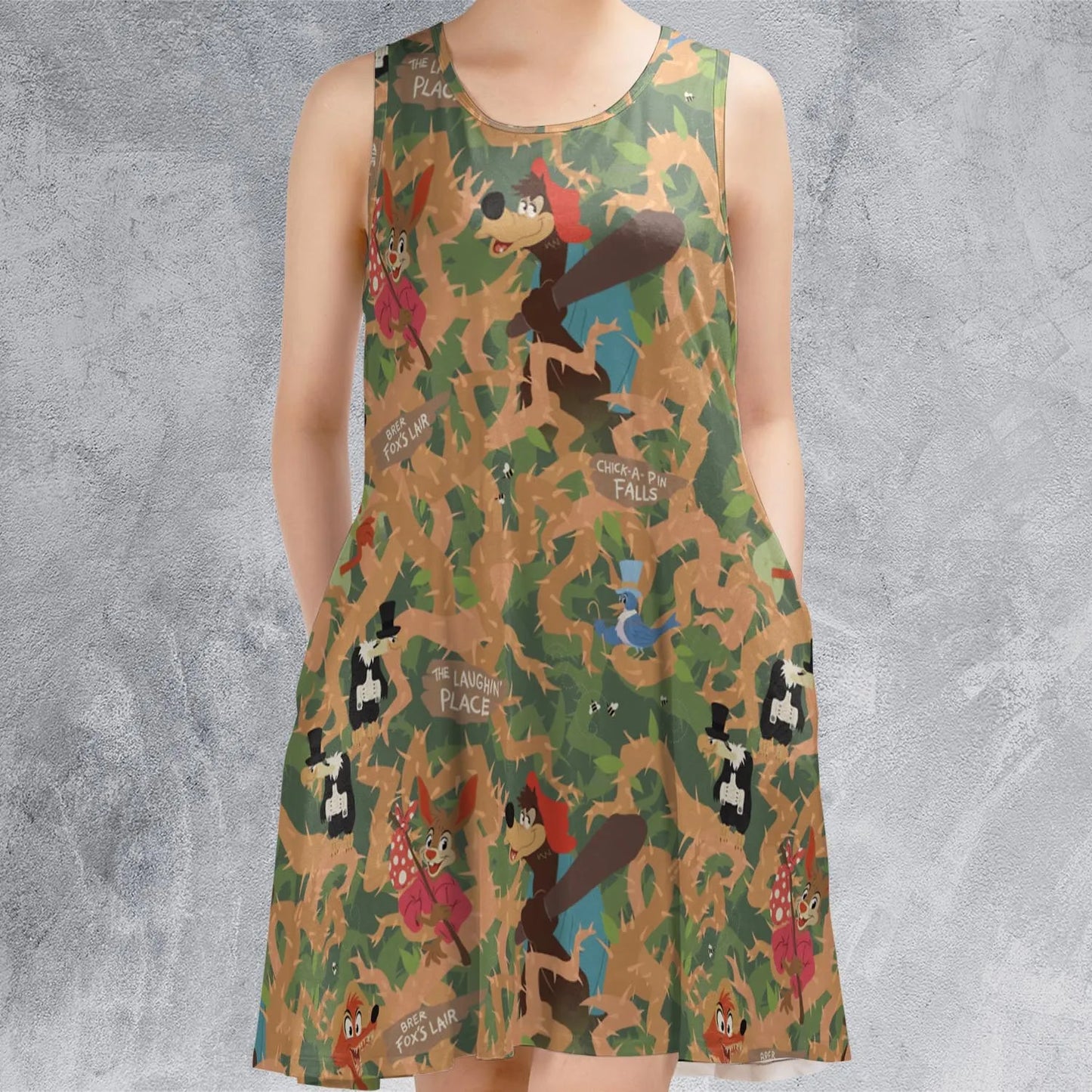 Sleeveless Dress - WGSWLH9M