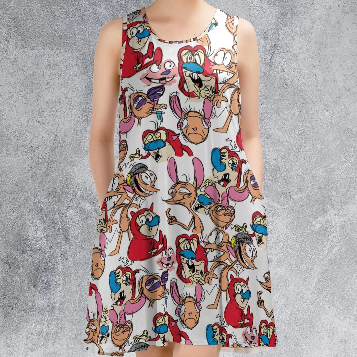 Sleeveless Dress - 7793MZCA