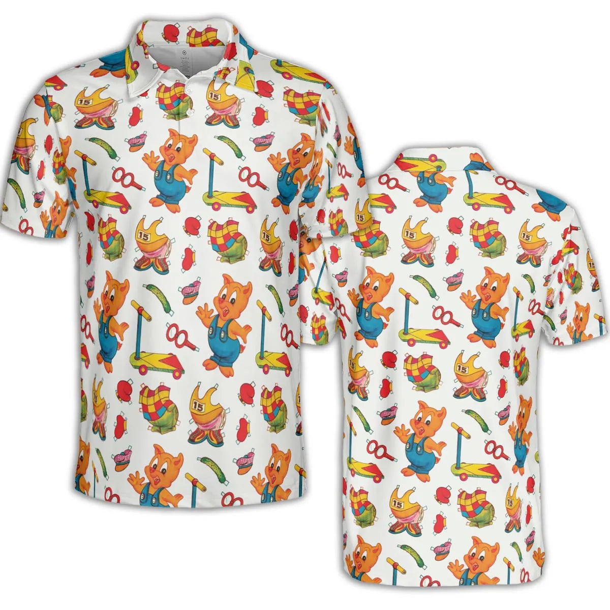 AOP Men/Women Polo Shirt - TT1ZKGNP