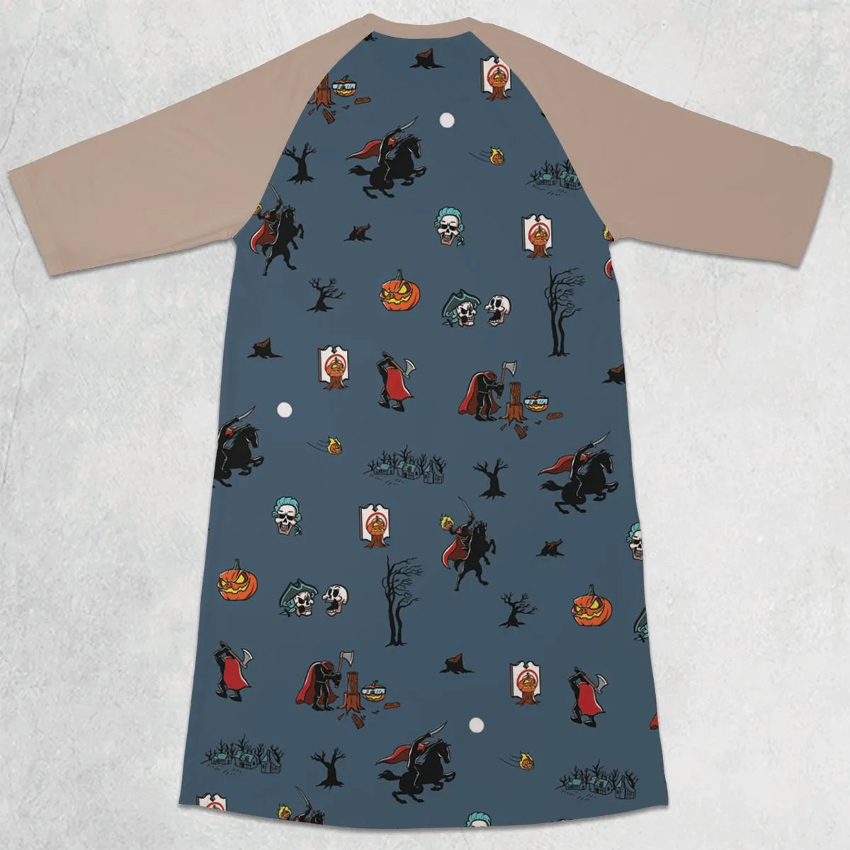 3/4 Sleeve Raglan Dress - 4XC4ERV9