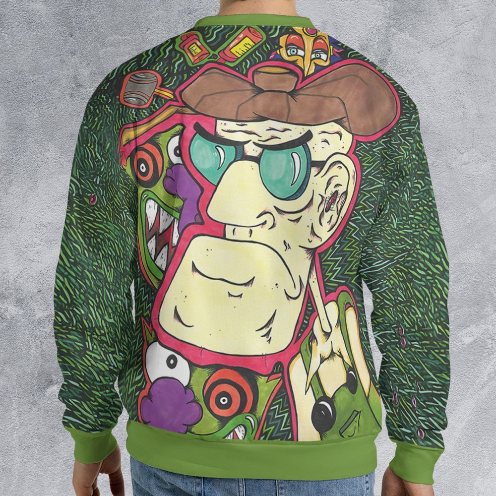 All-over Print Sweatshirt - ZJMH66G5 -  - 2
