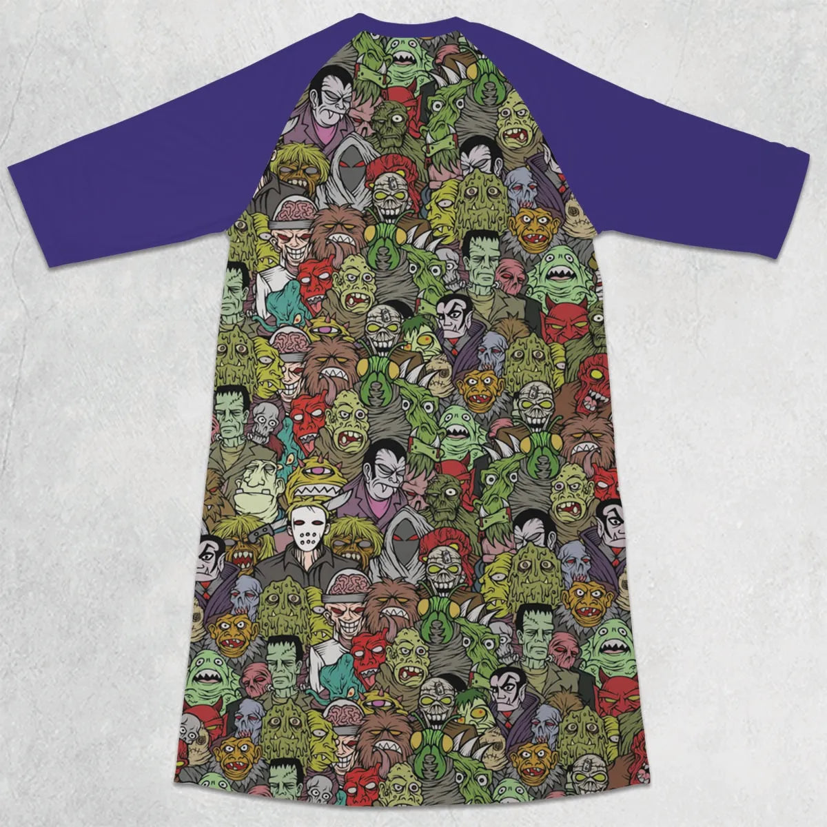 3/4 Sleeve Raglan Dress - WECFJHE4