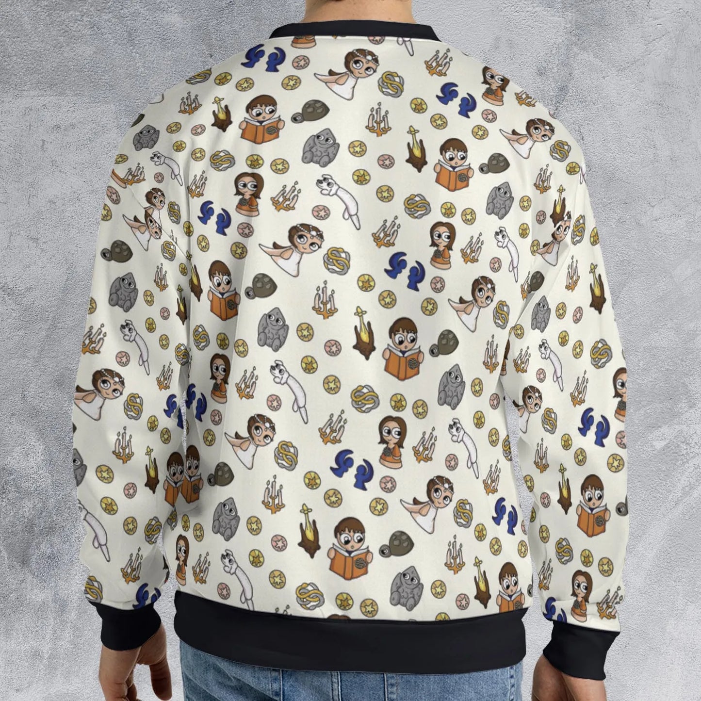 All-over Print Sweatshirt - 6BUR1ZQ6