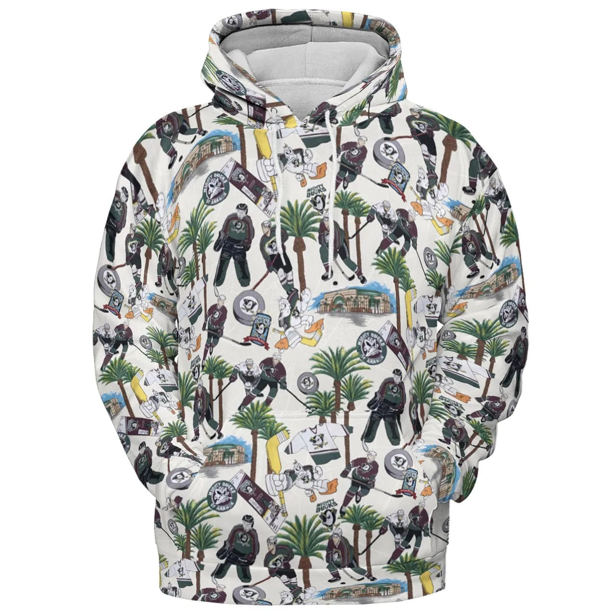 All-over Print Hoodie - E2X3Q3FW