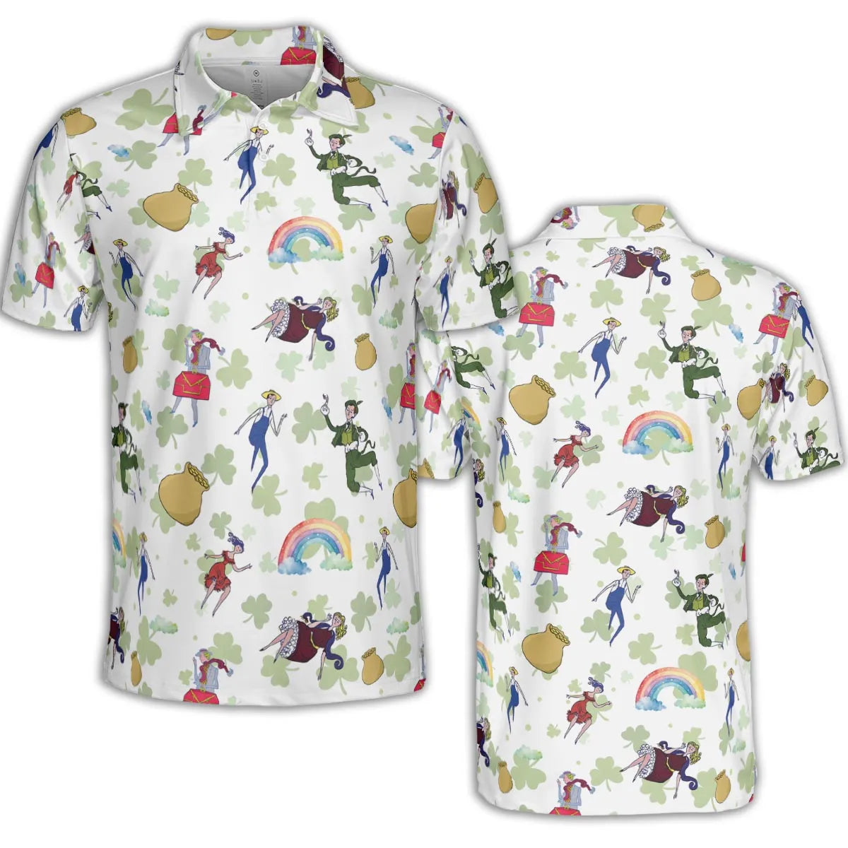 AOP Men/Women Polo Shirt - 9PHU1CX9