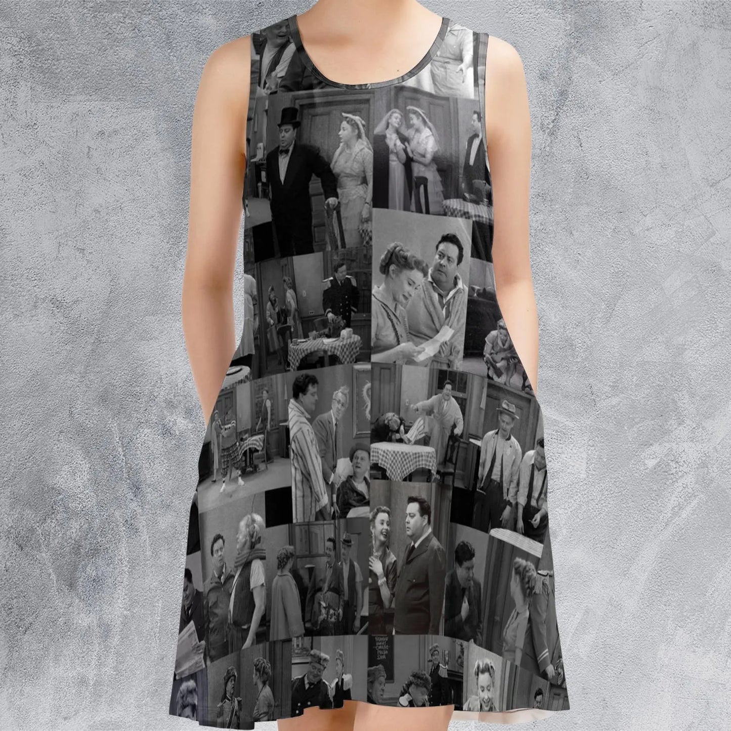 Sleeveless Dress - E7EN1HF2