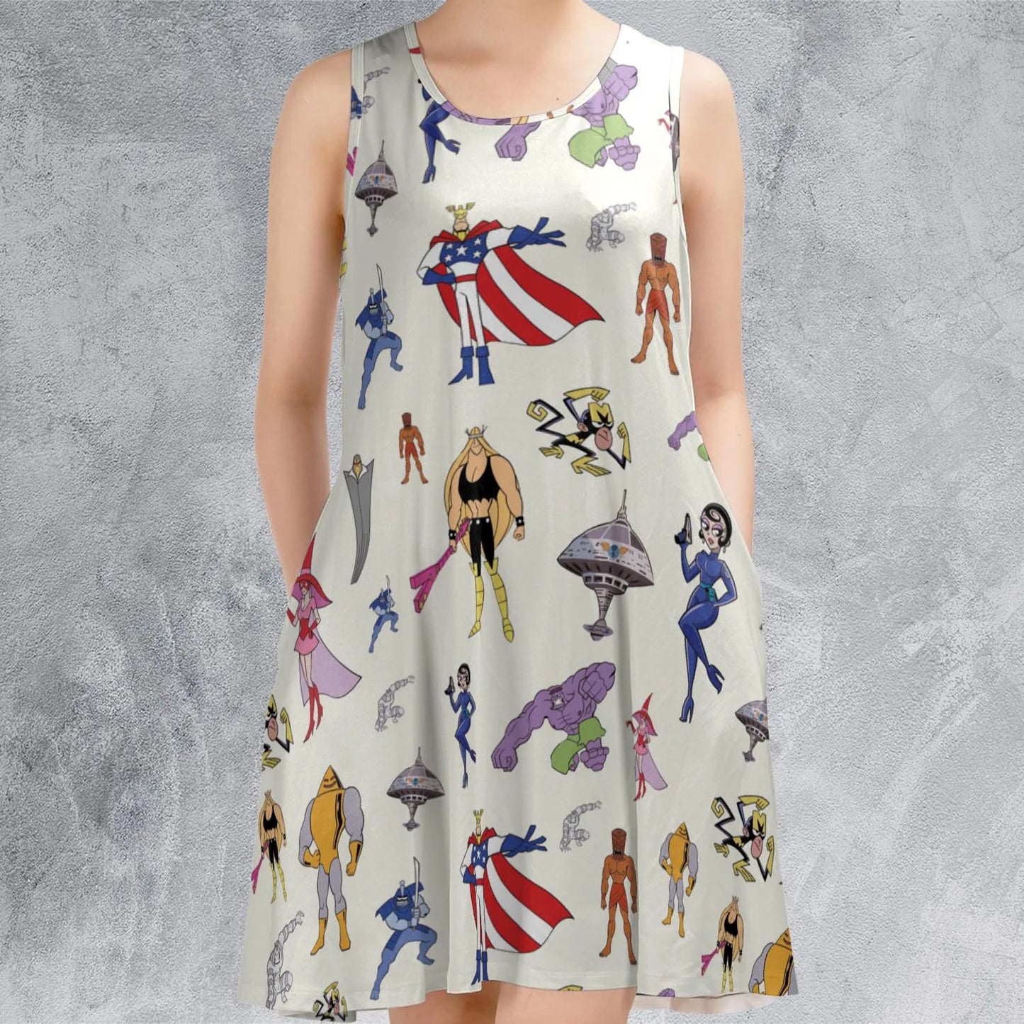 Sleeveless Dress - 4AXH53K2