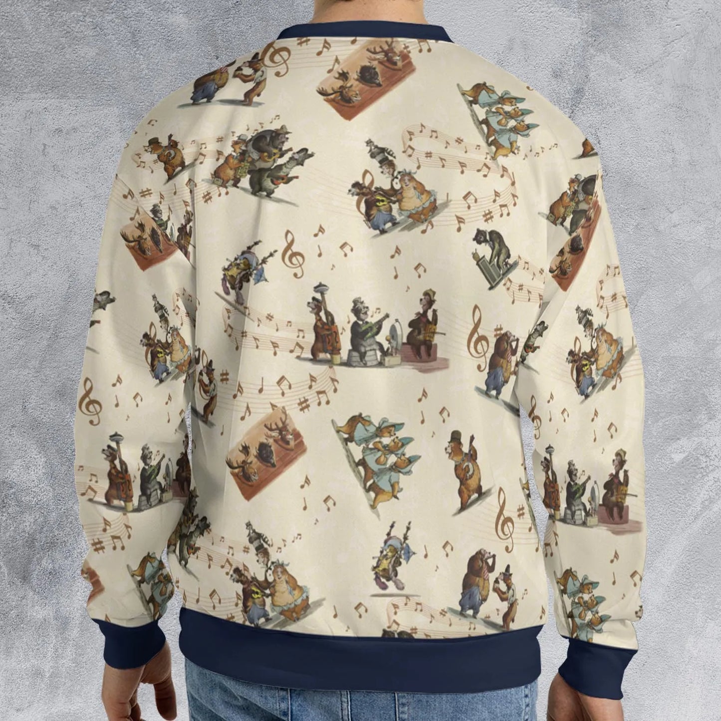 All-over Print Sweatshirt - FZCGQJ3D