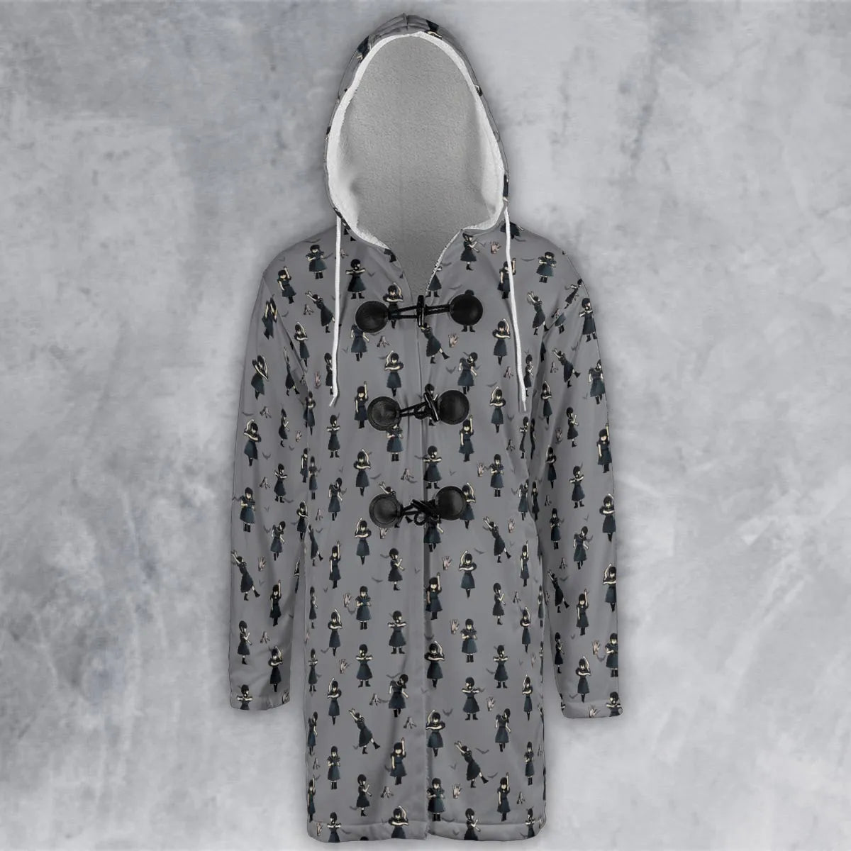 Hooded Cloak Coat - QUF9AXT4