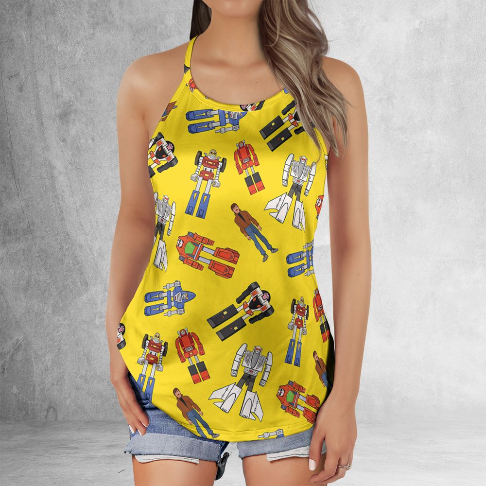 Criss Cross Tank Top - JA62CLLN -  - 2