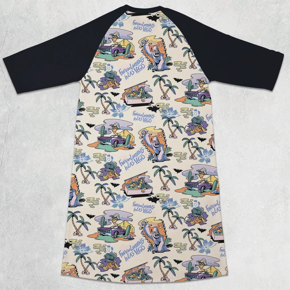 3/4 Sleeve Raglan Dress - FLB2SVR5