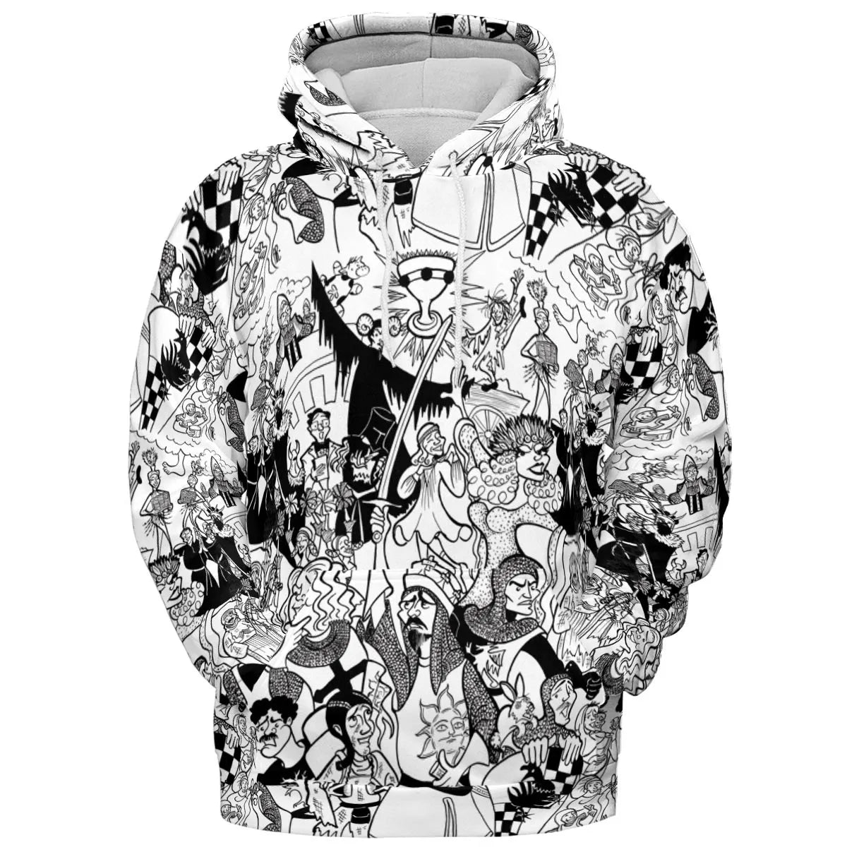 All-over Print Hoodie - J2CBABKJ
