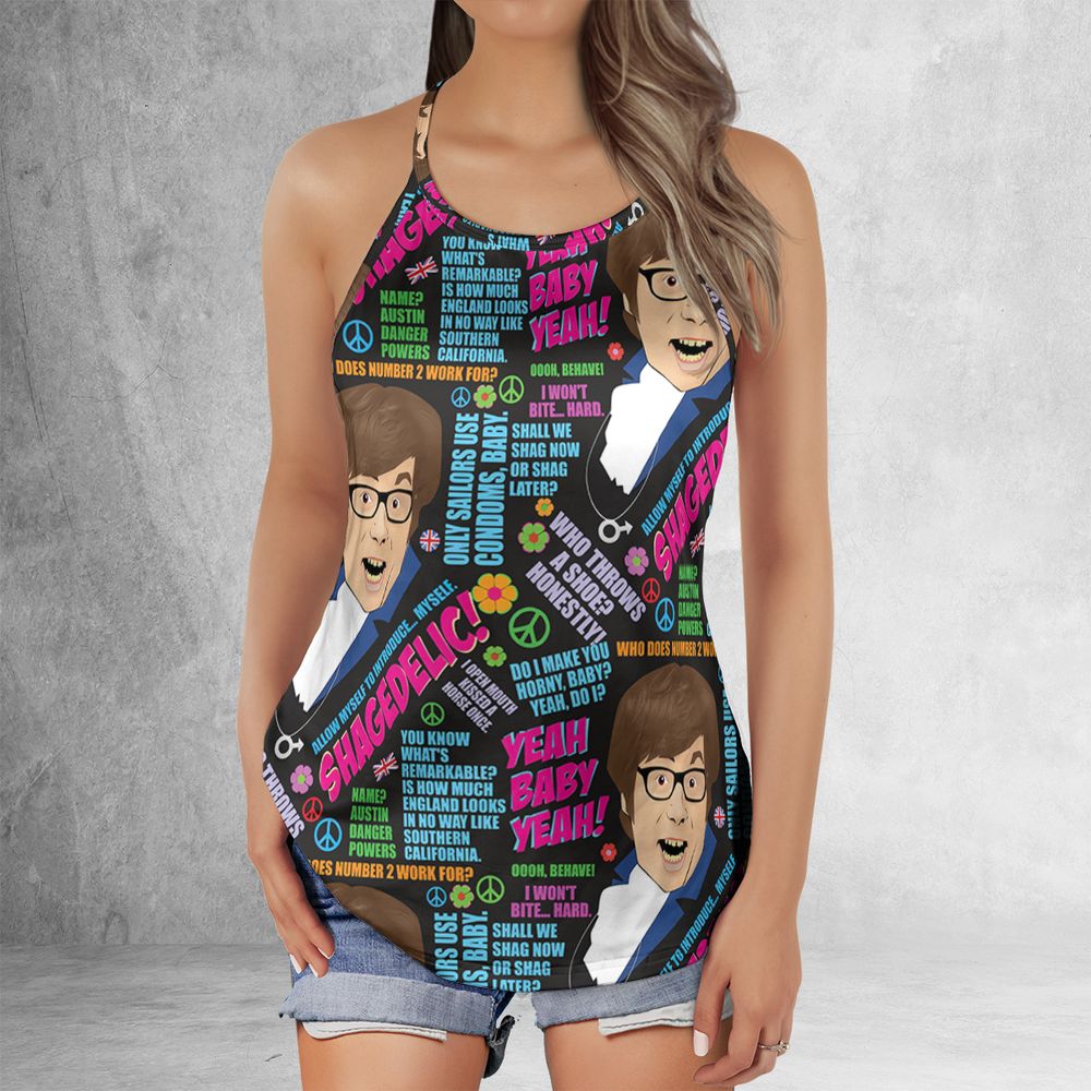 Criss Cross Tank Top - R11BGB9U -  - 2